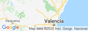 La Pobla De Vallbona map